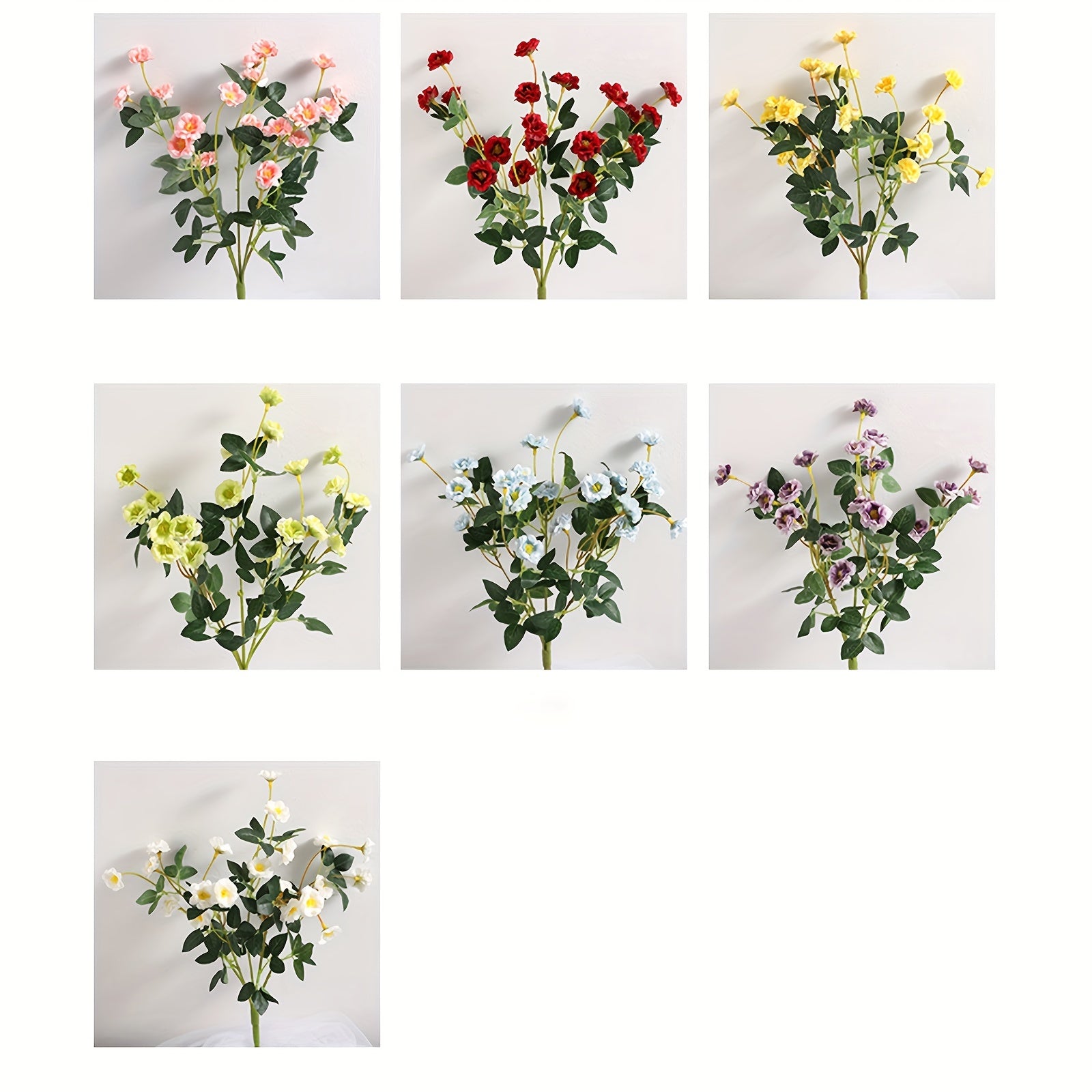 15.7in Artificial Little Rose Flowers