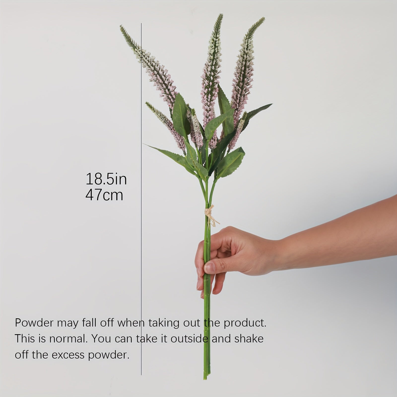 18.5in Bundles Outdoor Artificial Lavender Flowers