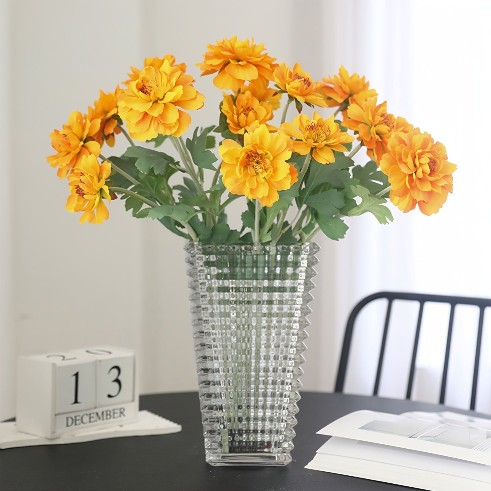2/5 Stems Lifelike Artificial Silk Peony Flowers - Spring Season Plastic Evergreen Faux Floral for DIY Bouquets, Wedding, Party Home Office Desk Centerpiece, Outdoor Garden, Engagement, Valentine&