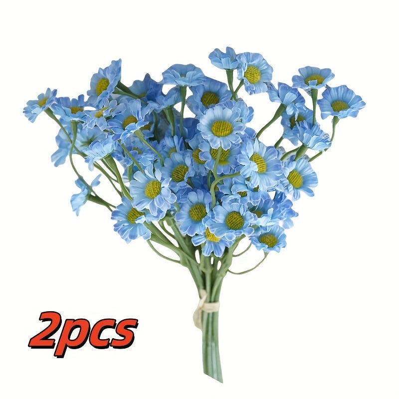 12pcs White Silk Daisy Artificial Flowers, Versatile Faux Daisies for Home Decor, Perfect for Mother&