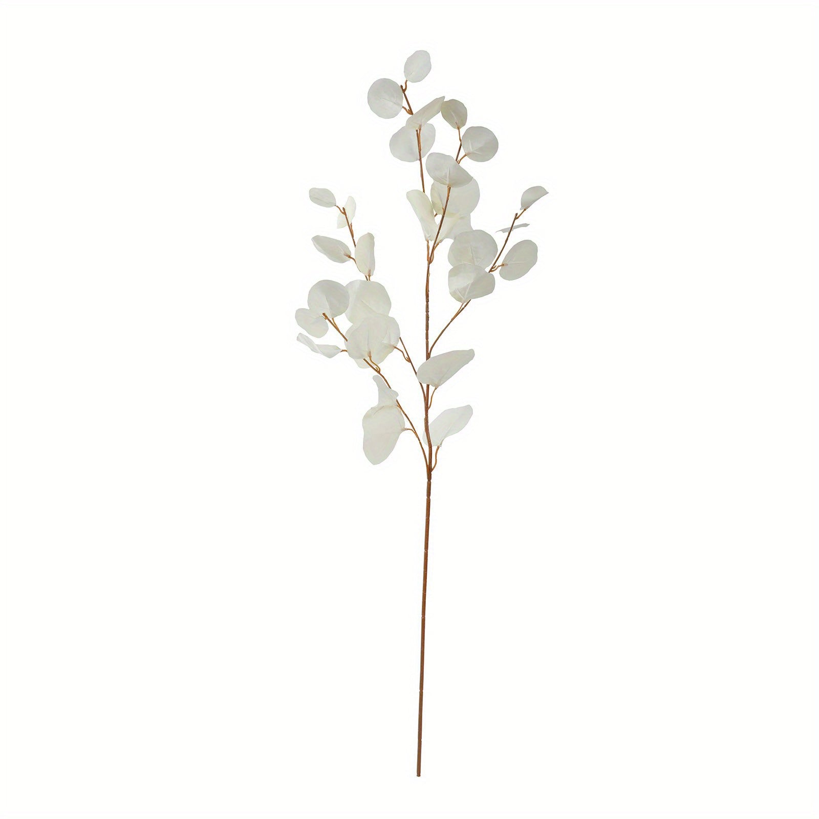 1pc, Artificial Plants Eucalyptusstems Eucalyptus Leaf Spray in Green Greenery Stems Silk Plastic Plants Floral for Home Party Wedding Decoration, Eucalyptus Stems, Faux Eucalyptus Stems, Eucalyptus Decor