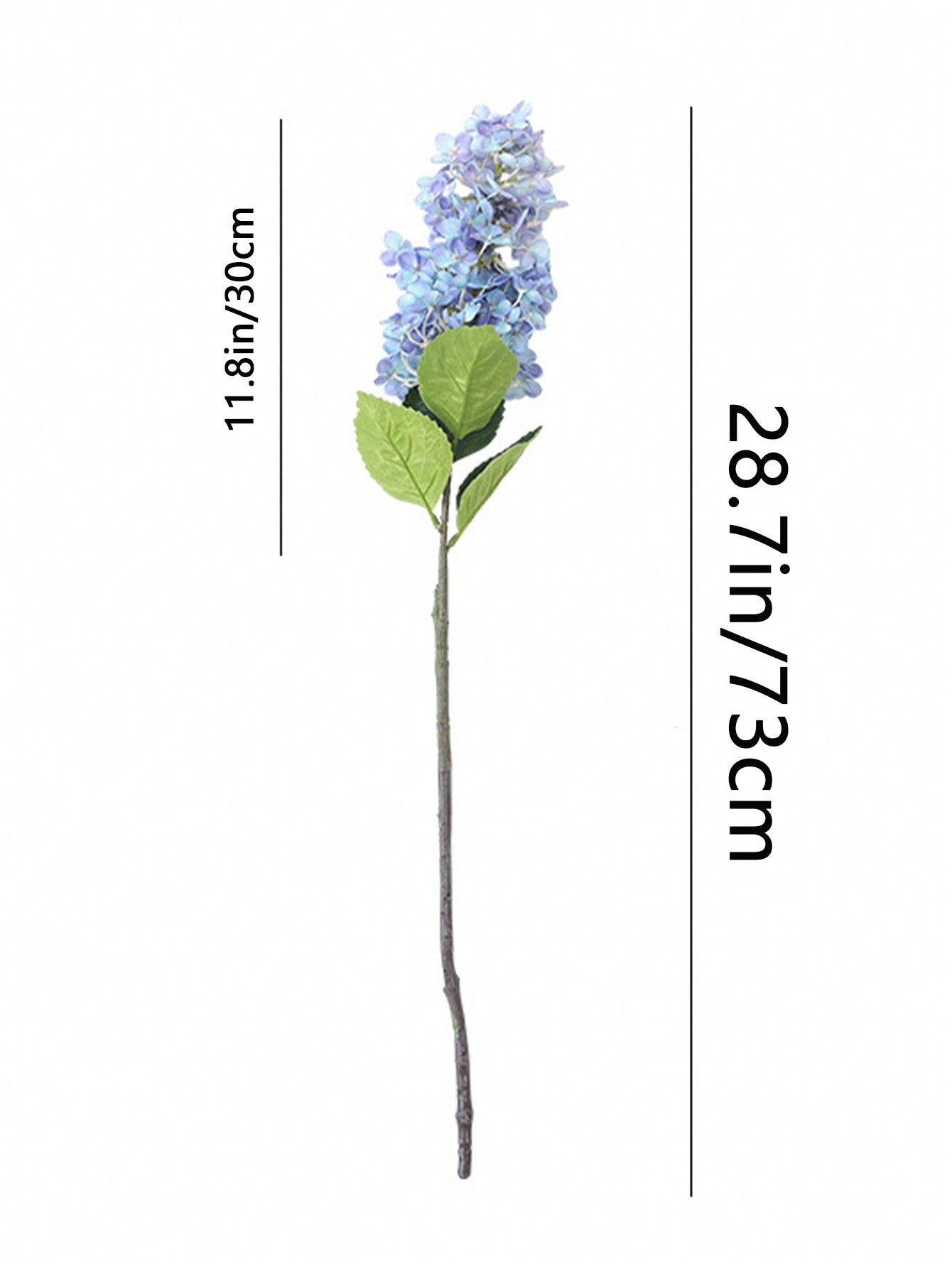 2pcs, 28.7in/73cm, Artificial Hydrangea Flowers, Silk Hydrangea Floral Stems, Suitable For Home Decor, Wedding Center Pieces, Garden Party, Vases, Dining Room, Bedroom, Holidays, Birthdays, Mother&