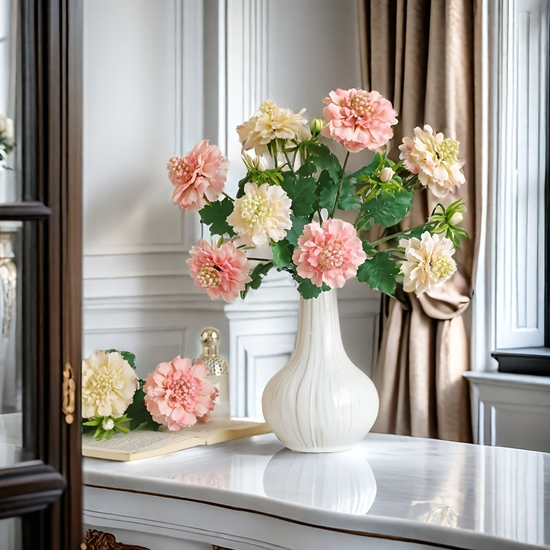 2pcs Real Touch Artificial Peony Flowers - Perfect for Weddings, Showers & Home Decor | Ideal for Christmas, Valentine&