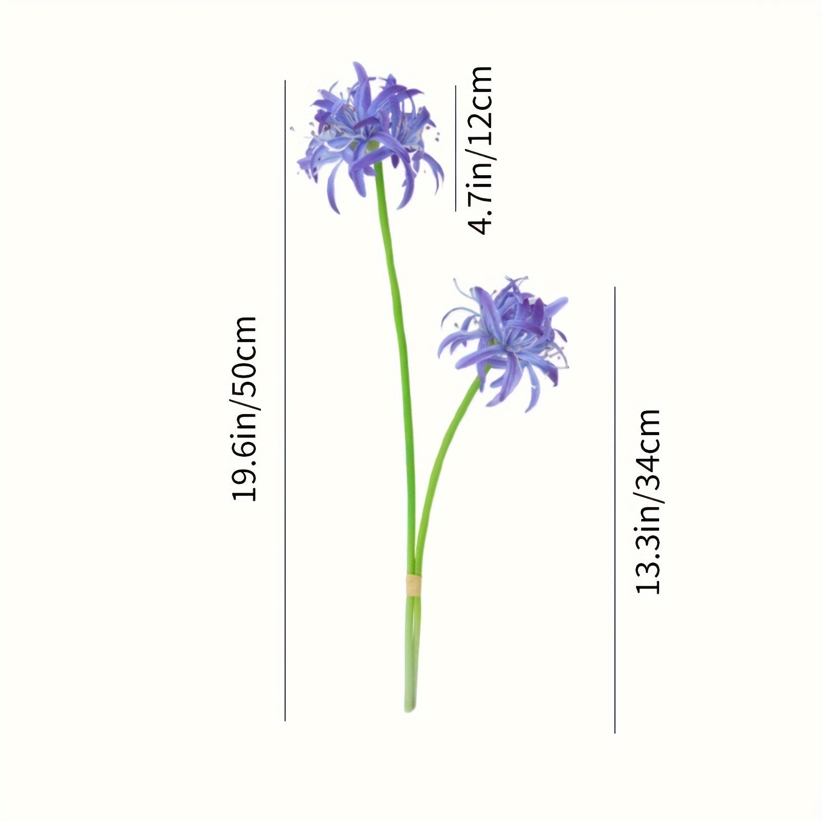 2pcs Lush Artificial Flowers - Perfect for Home, Office & Garden Decor | Ideal for Weddings, Bridal Showers, Mother&