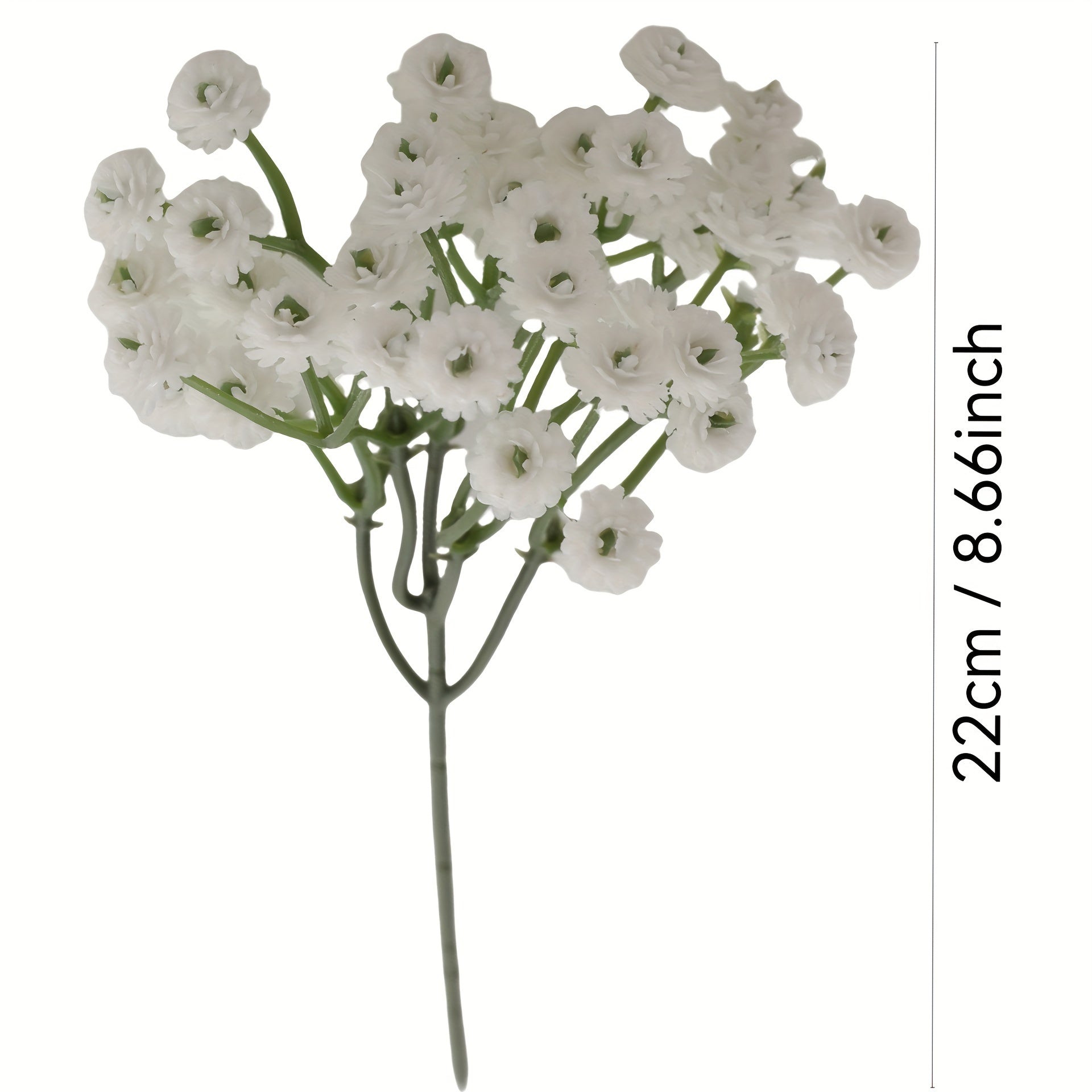 21pcs Premium Artificial Babys Breath Flowers Bouquet - Real Touch, Oxidation Resistant, Long-Lasting, And Easy to Arrange - Perfect for Home, Office, Wedding, Birthday, And Holiday Decorations