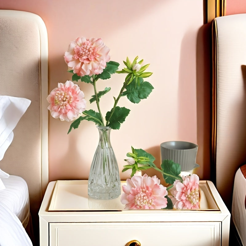 2pcs Real Touch Artificial Peony Flowers - Perfect for Weddings, Showers & Home Decor | Ideal for Christmas, Valentine&