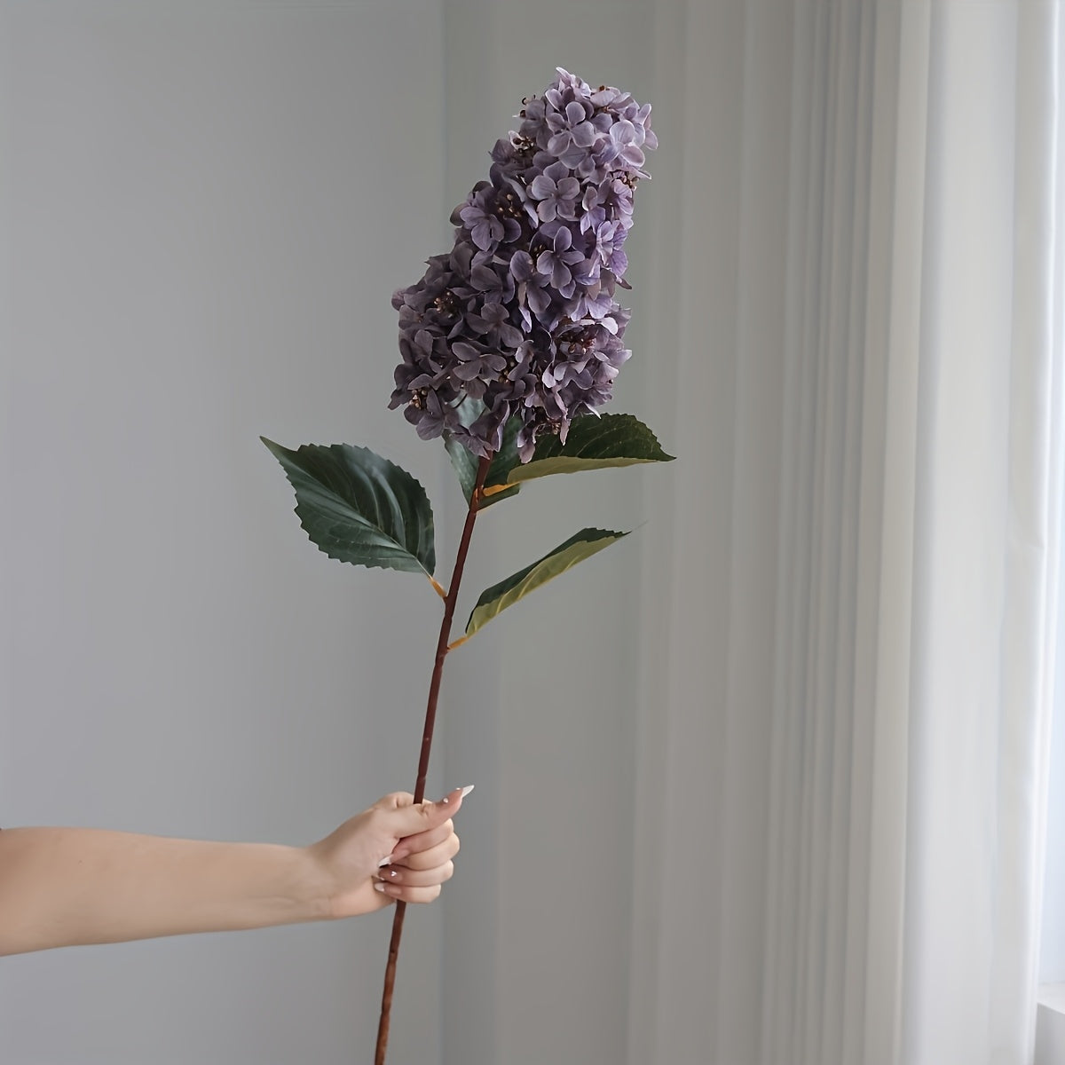 2pcs Autumn-Inspired Artificial Hydrangea Set - Perfect for Fall, Halloween, Thanksgiving, Mother&