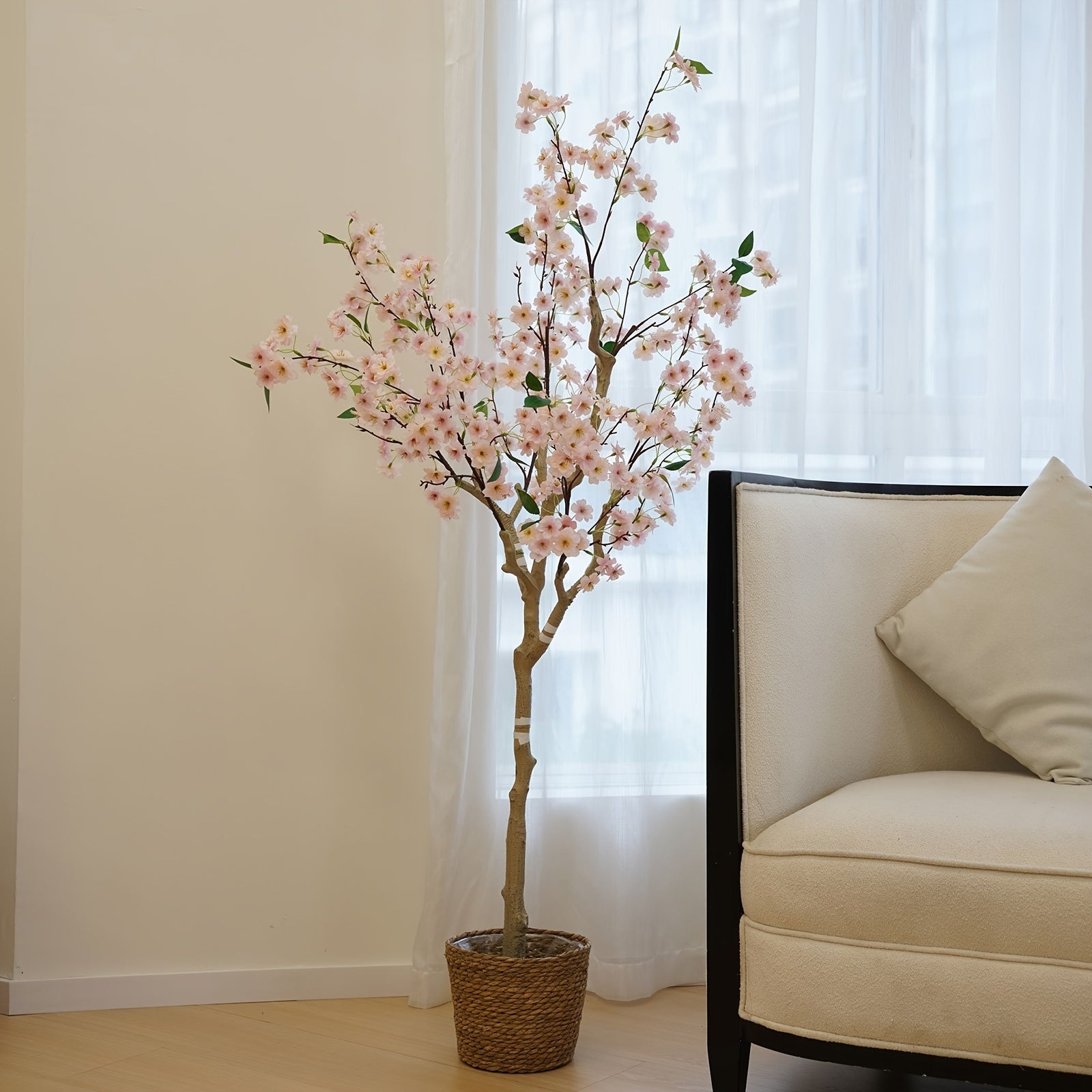 Elegant 59"/70.8" Artificial Cherry Blossom Tree - Perfect for Weddings, Outdoor Events, Home & Hotel Decor