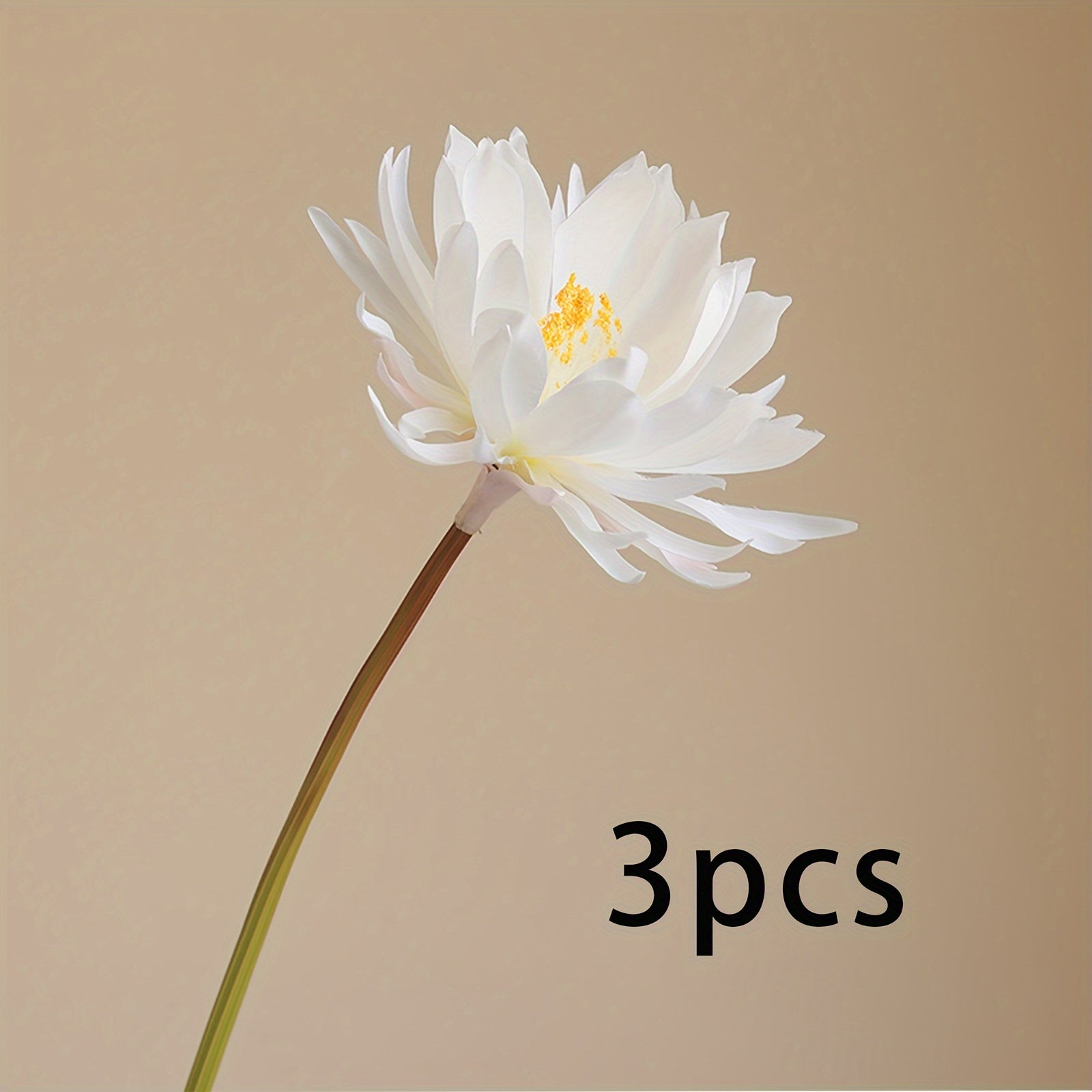 MOHUAGE 3/5pcs Sustainable Fade-Resistant Artificial Silk Flowers - Perfect for Weddings, Home Decor & Seasonal Celebrations