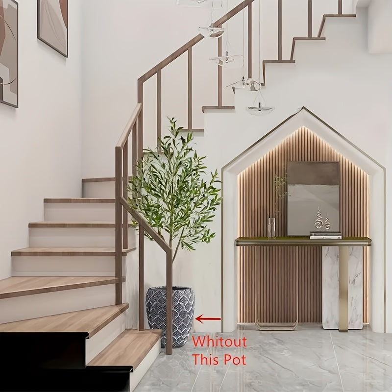 Large 59" Artificial Eucalyptus Potted Plant - Perfect for Home, Living Room, Bedroom, Balcony Decor | Outdoor Garden & Patio | Wedding Engagement, Valentine&