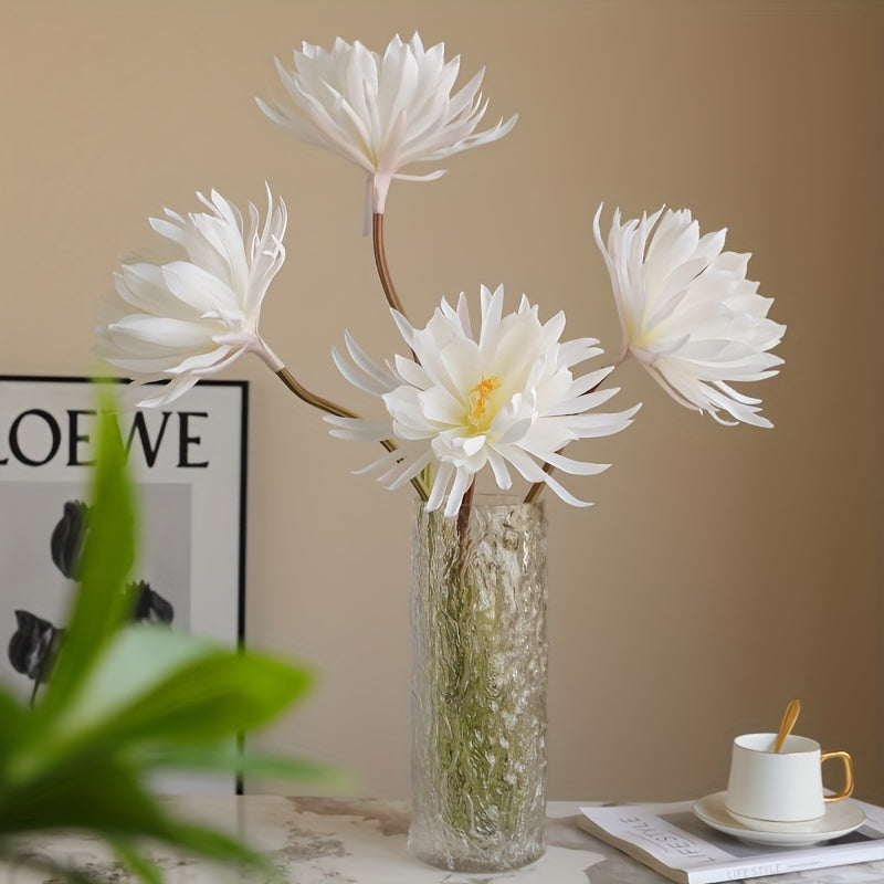 MOHUAGE 3/5pcs Sustainable Fade-Resistant Artificial Silk Flowers - Perfect for Weddings, Home Decor & Seasonal Celebrations