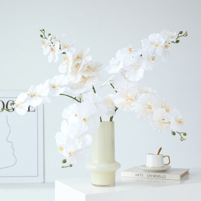 Real Touch 41" Artificial Phalaenopsis Flower Branch - Perfect for Home, Office, Wedding Decor & Gifts for Valentine&