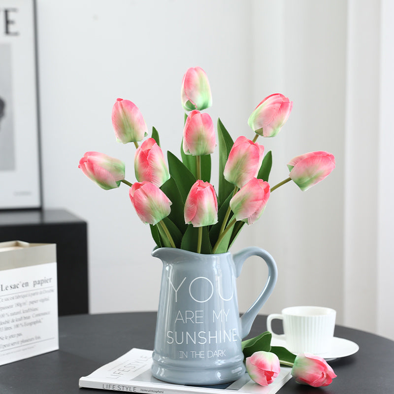 10pcs Lifelike Faux Tulips - Perfect for DIY, Wedding & Home Decor | Ideal Mother&