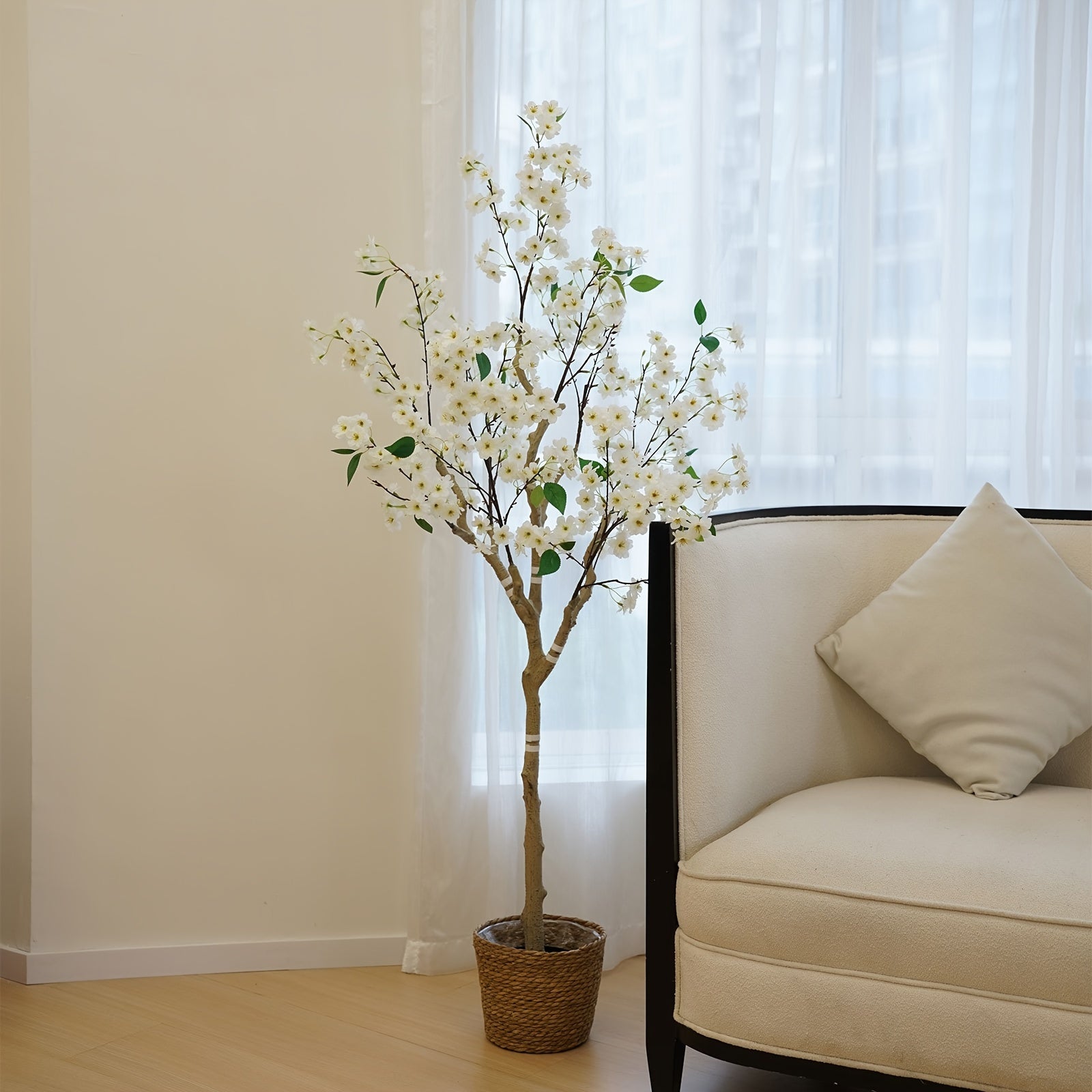 Elegant 59"/70.8" Artificial Cherry Blossom Tree - Perfect for Weddings, Outdoor Events, Home & Hotel Decor