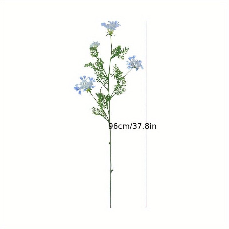 1pc Elegant Lace Artificial Flowers, Versatile Plastic Floral Arrangement for Home Decor, Perfect for Wedding, Christmas, Easter, Hanukkah, Thanksgiving, Mother&