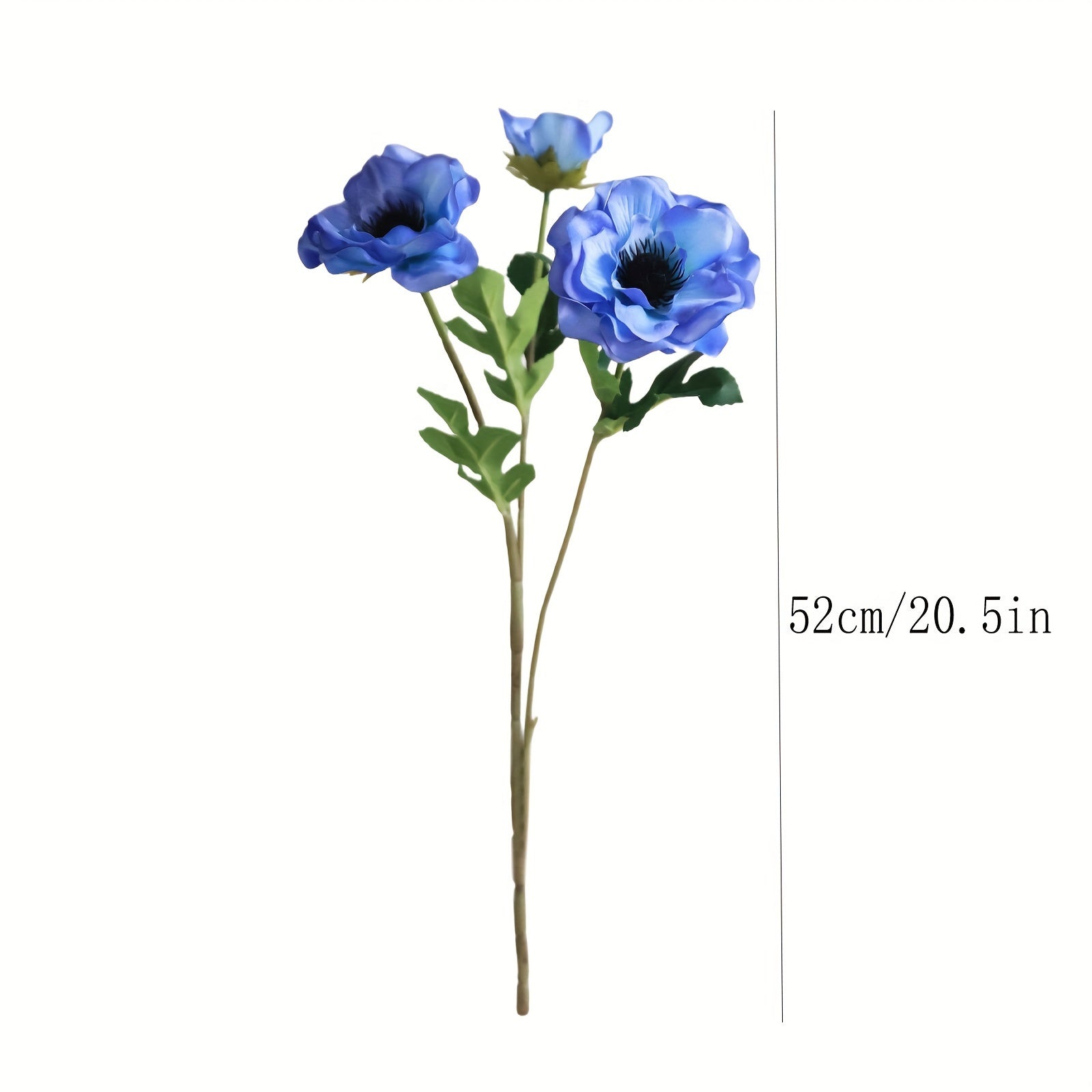 6/10 Pack Artificial Anemone Flowers, Boho Style for Wedding Party Centerpiece, Home Kitchen Decor, Spring Floral Arrangement