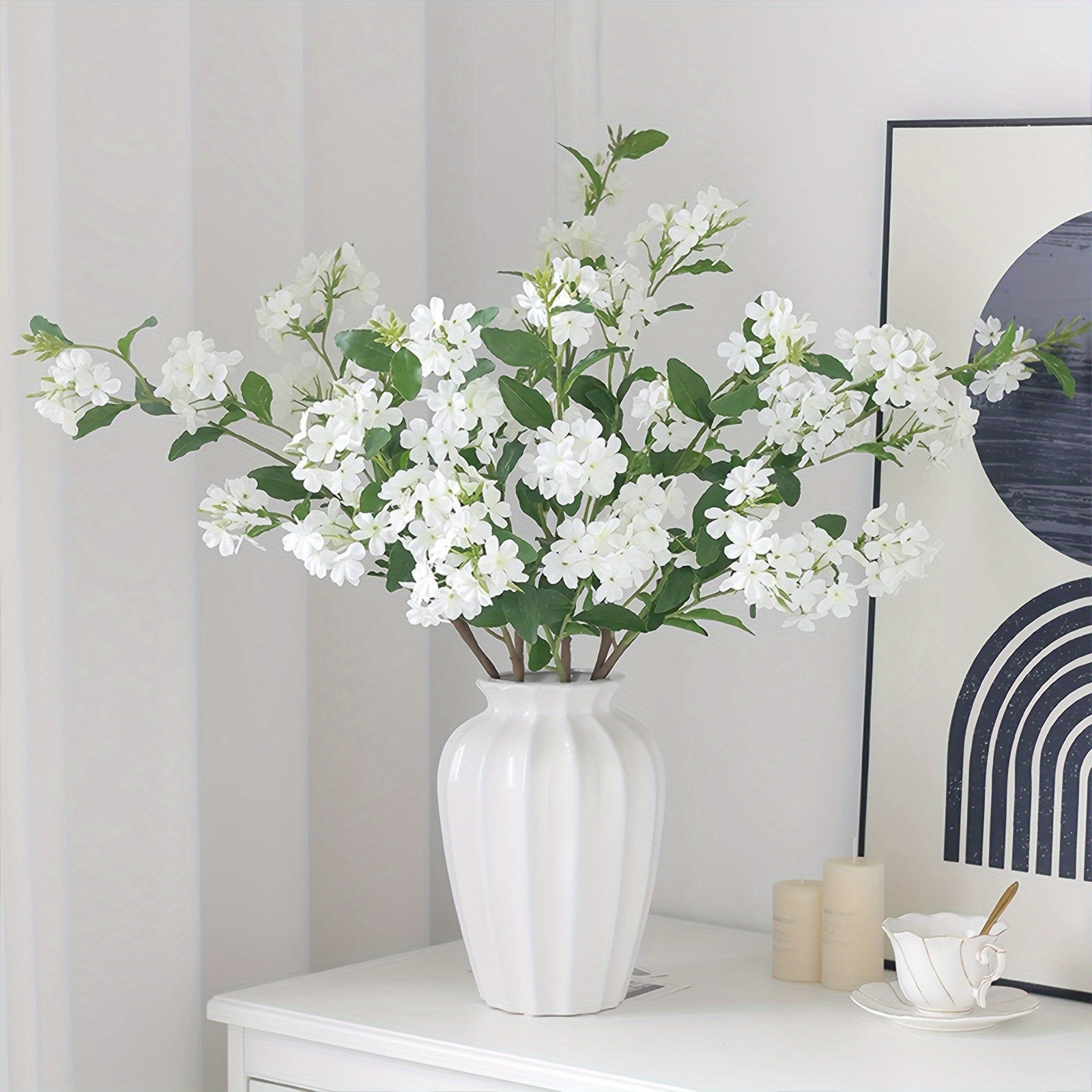 Silk Hydrangea Artificial Flower Bouquet