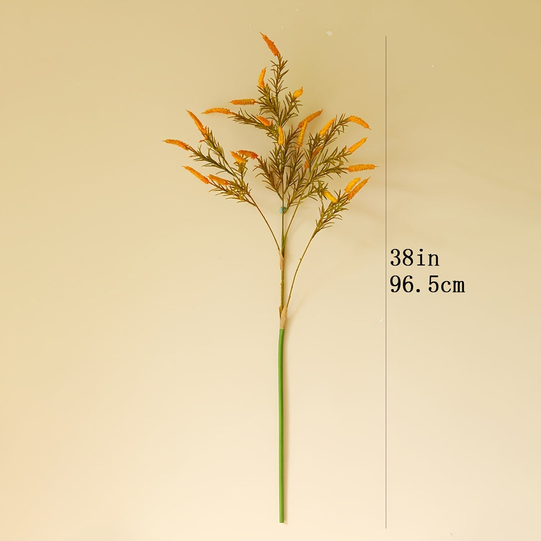 1pc Artificial Sage Plant, Faux Plant Branch, Suitable For Wedding Party Home Decor