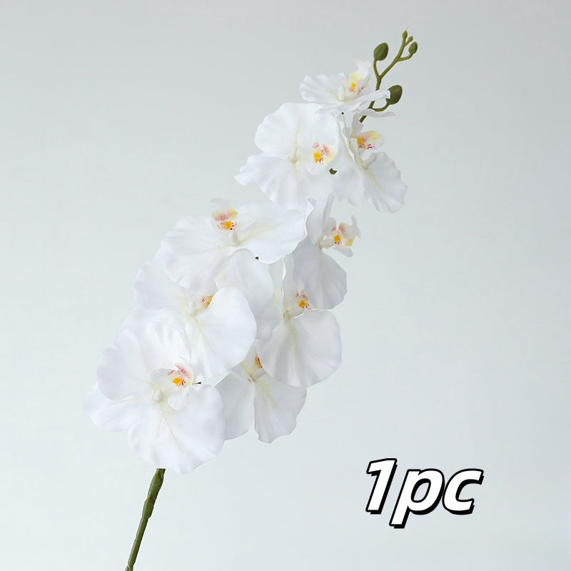 Real Touch 41" Artificial Phalaenopsis Flower Branch - Perfect for Home, Office, Wedding Decor & Gifts for Valentine&