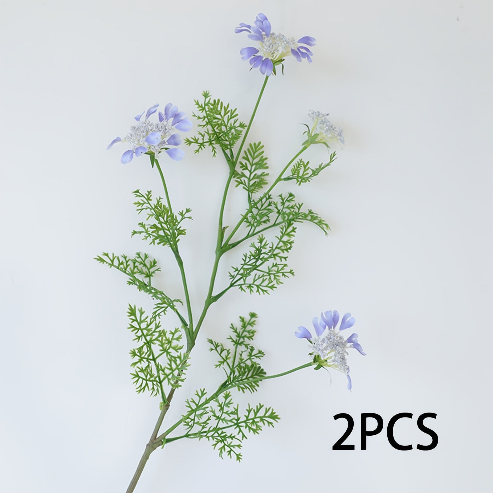 2/3pcs Boho Style Artificial Lace Flowers, Real Touch Plastic Floral Arrangement for Home Decor, Wedding, Party, Mother&