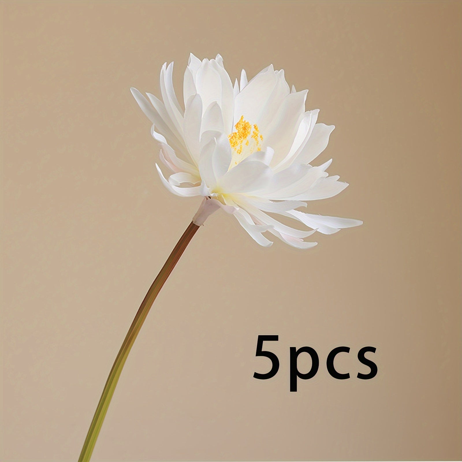 MOHUAGE 3/5pcs Sustainable Fade-Resistant Artificial Silk Flowers - Perfect for Weddings, Home Decor & Seasonal Celebrations