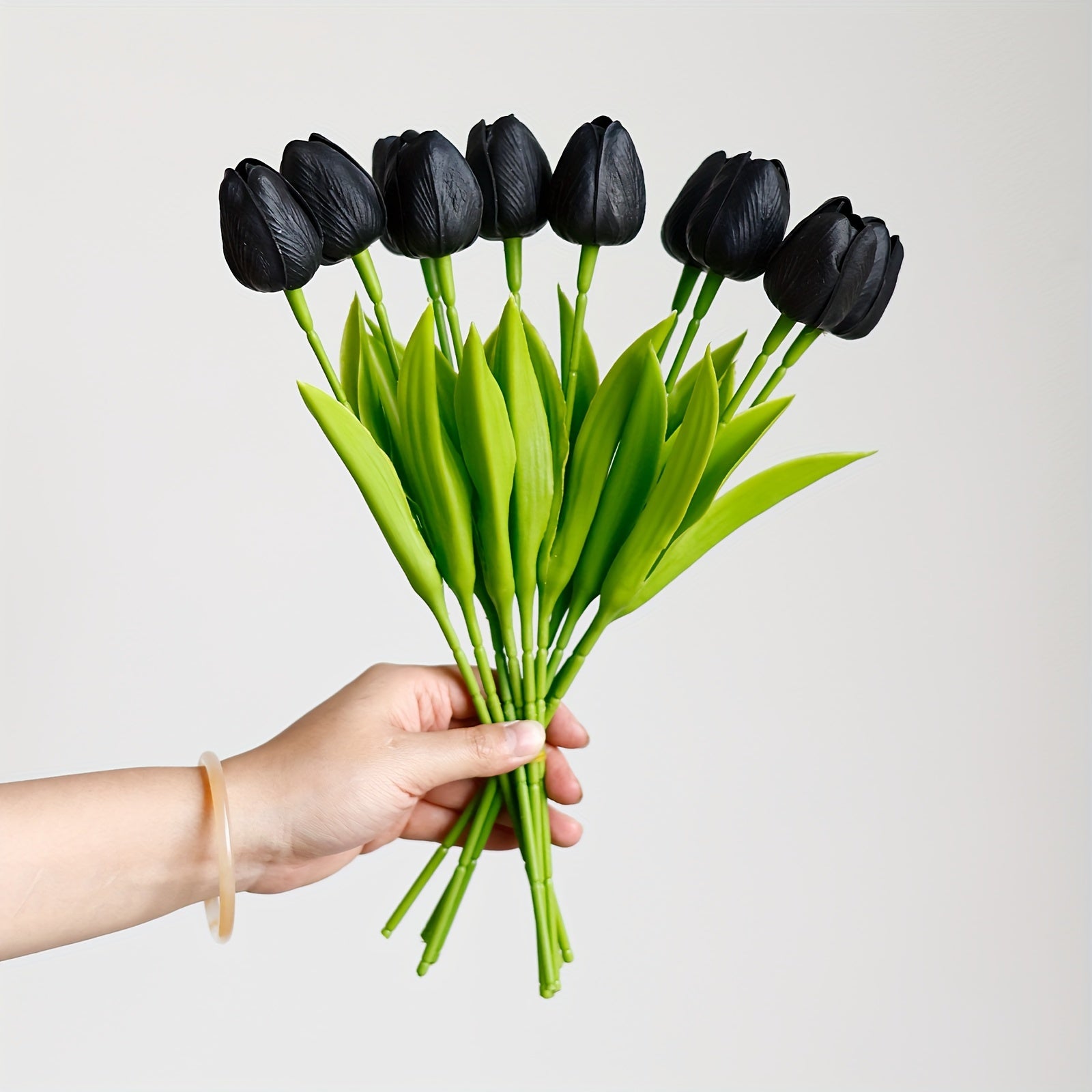 10/20pcs Realistic PU Tulips