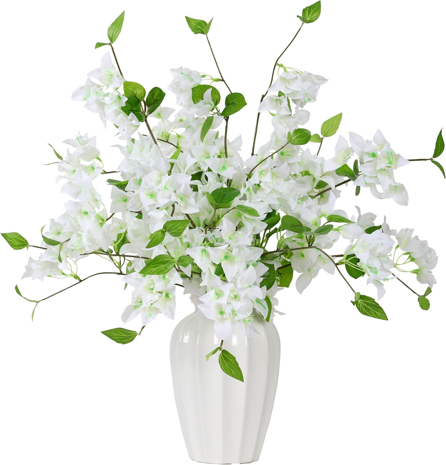 10PCS Bougainvillea Artificial Flowers 30" Silk
