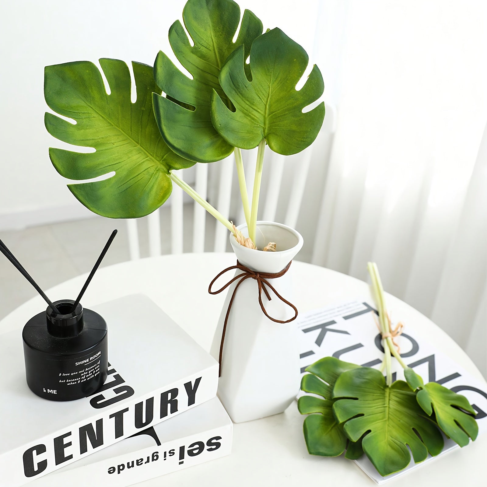 Lifelike Artificial Palm Leaves