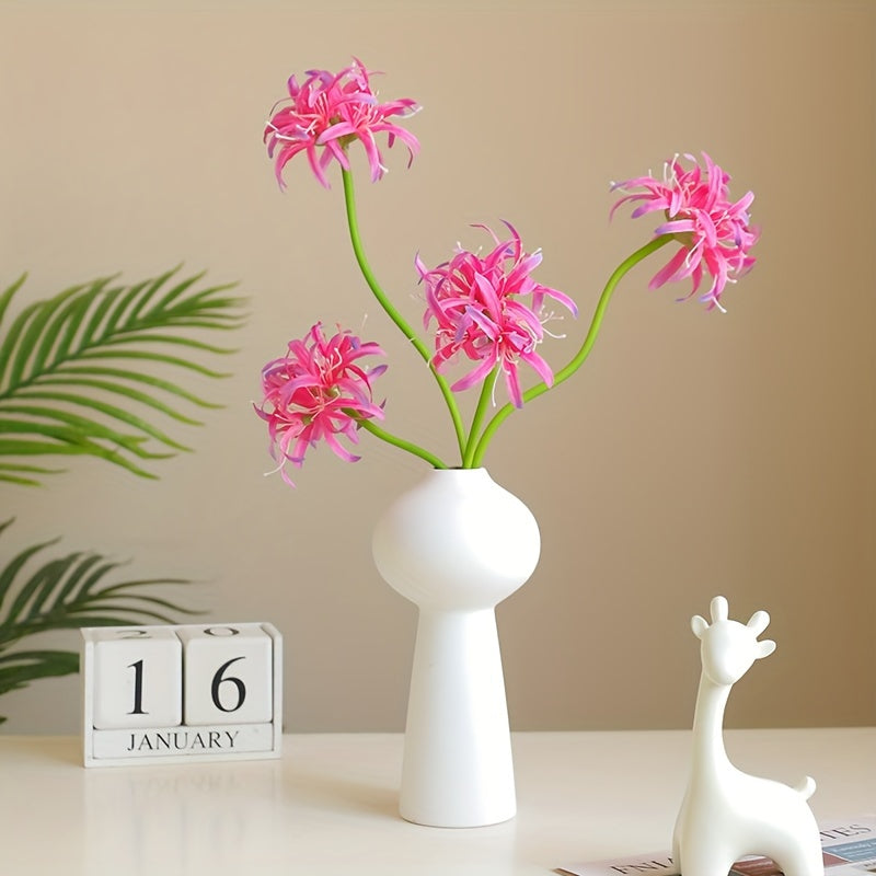2pcs Lush Artificial Flowers - Perfect for Home, Office & Garden Decor | Ideal for Weddings, Bridal Showers, Mother&