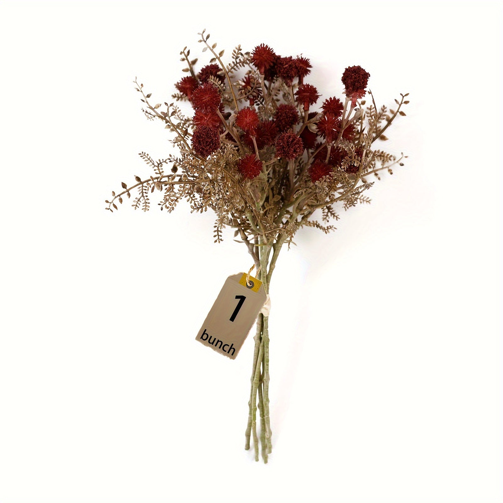 Classic Style Artificial Dandelion Flower Swags, 5 Bunches High-Quality Plastic Floral Decor - Versatile Centerpieces for Wedding, Bridal, Engagement, Birthday, Anniversary - Fits Autumn Halloween, Winter Christmas, Easter, Thanksgiving, Father&