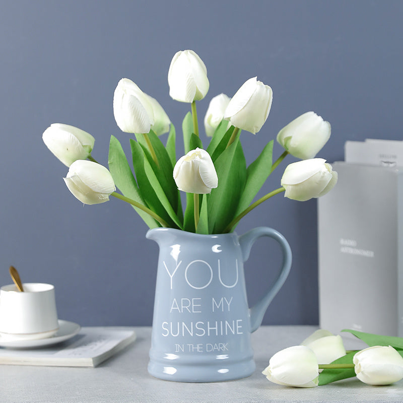 10pcs Lifelike Faux Tulips - Perfect for DIY, Wedding & Home Decor | Ideal Mother&