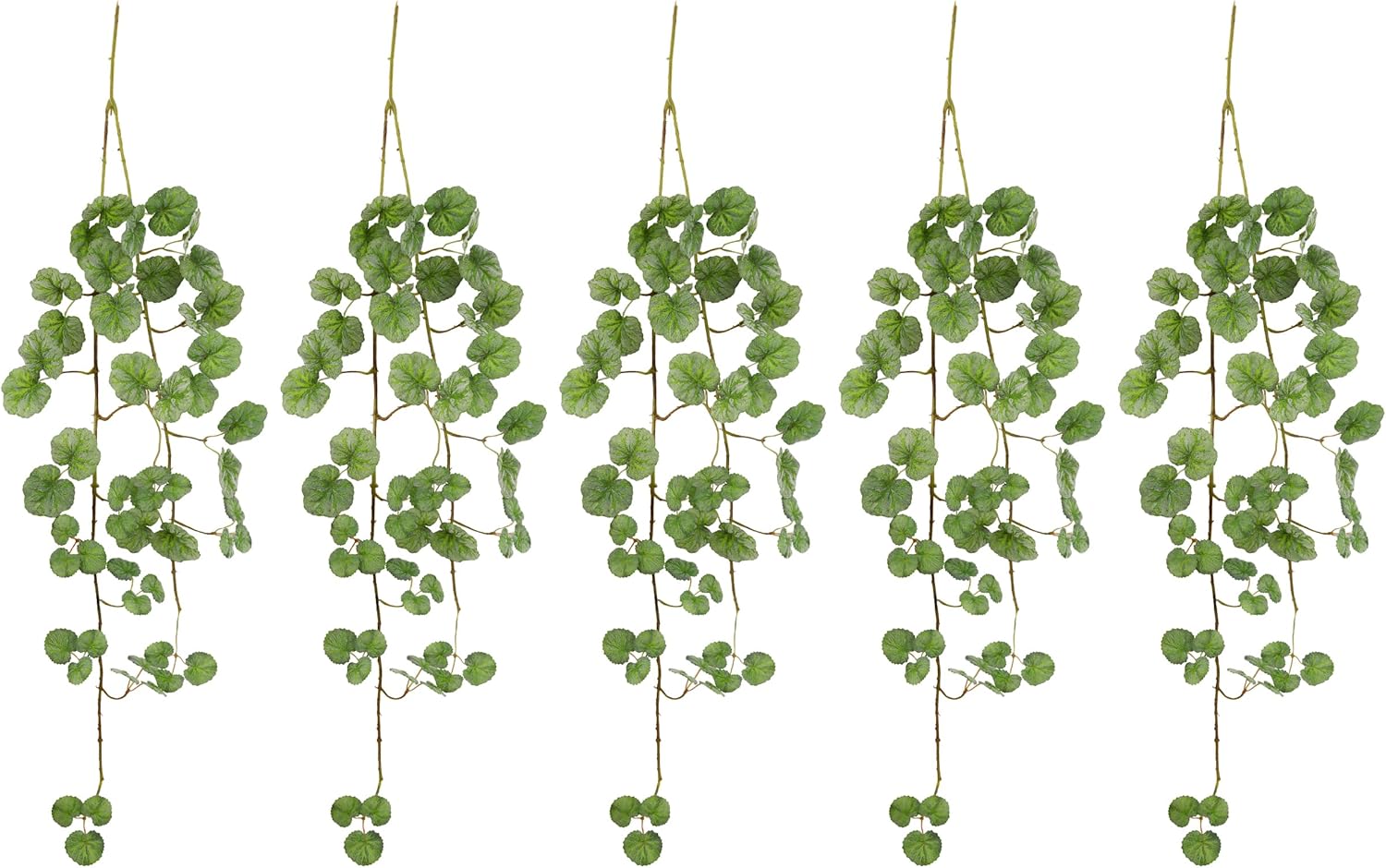 5 Strands Begonia Artificial Vines Kit, 39.8&