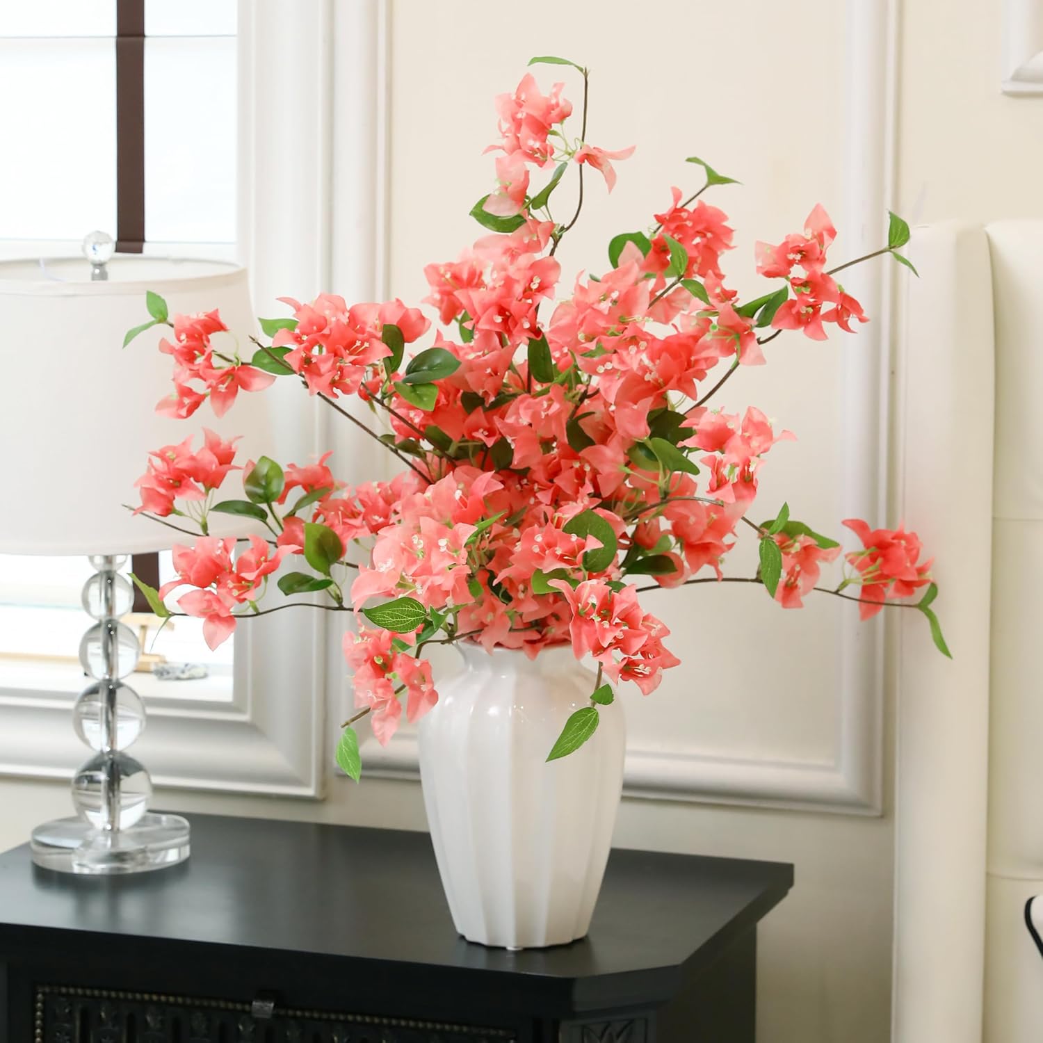 10PCS Bougainvillea Artificial Flowers 30" Silk
