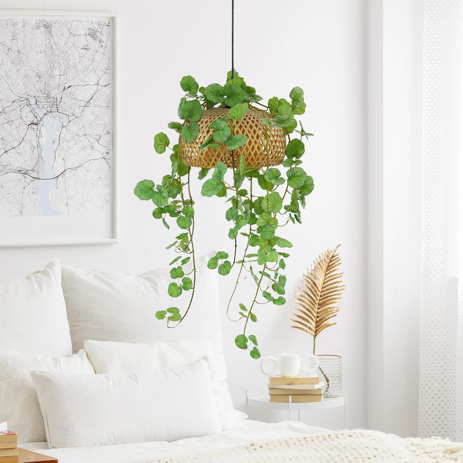 5 Strands Begonia Artificial Vines Kit, 39.8&