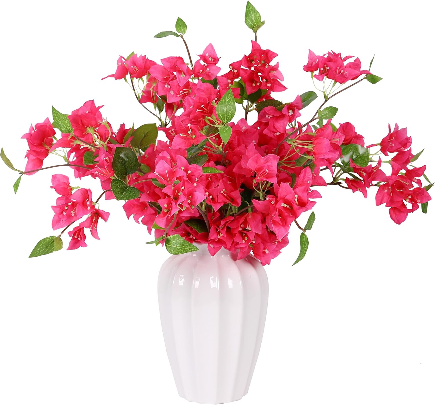 10PCS Bougainvillea Artificial Flowers 30" Silk