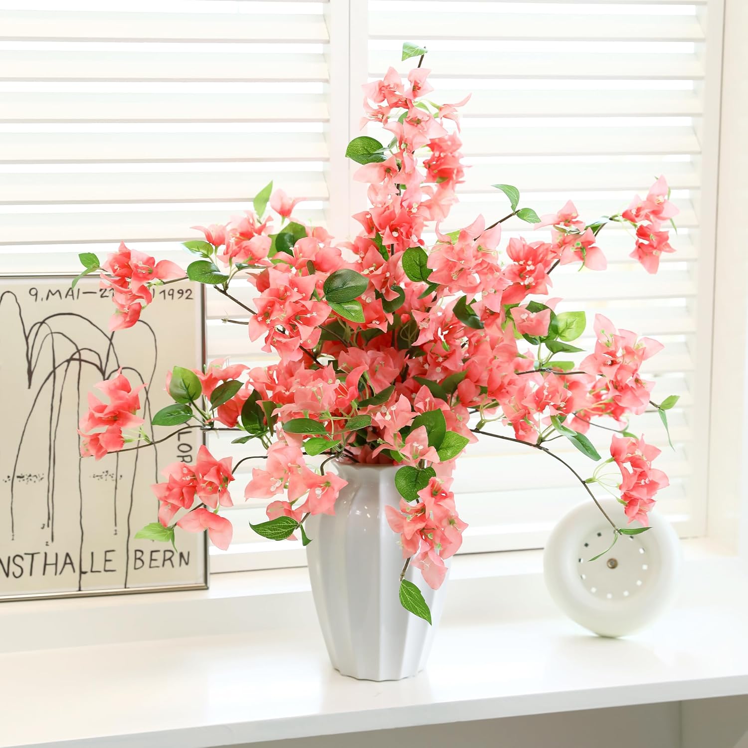 10PCS Bougainvillea Artificial Flowers 30" Silk