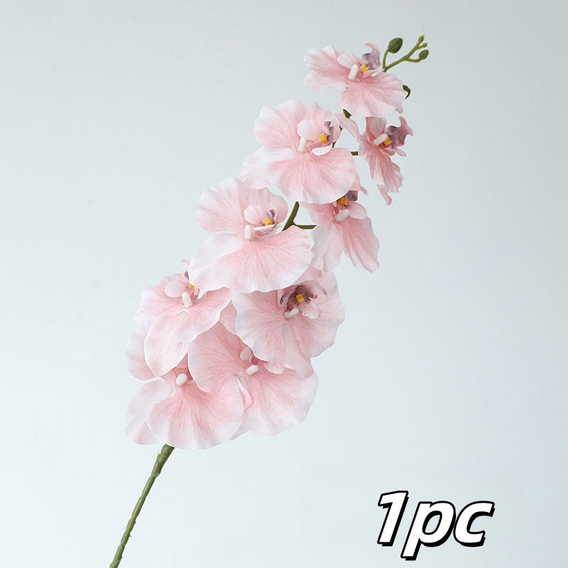 Real Touch 41" Artificial Phalaenopsis Flower Branch - Perfect for Home, Office, Wedding Decor & Gifts for Valentine&