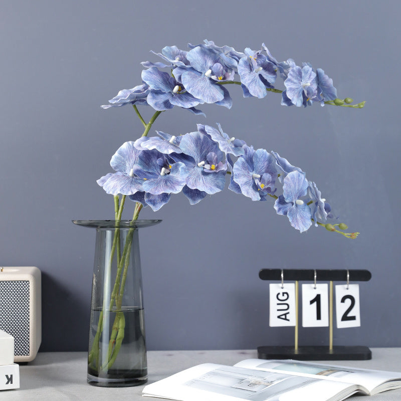 Real Touch 41" Artificial Phalaenopsis Flower Branch - Perfect for Home, Office, Wedding Decor & Gifts for Valentine&