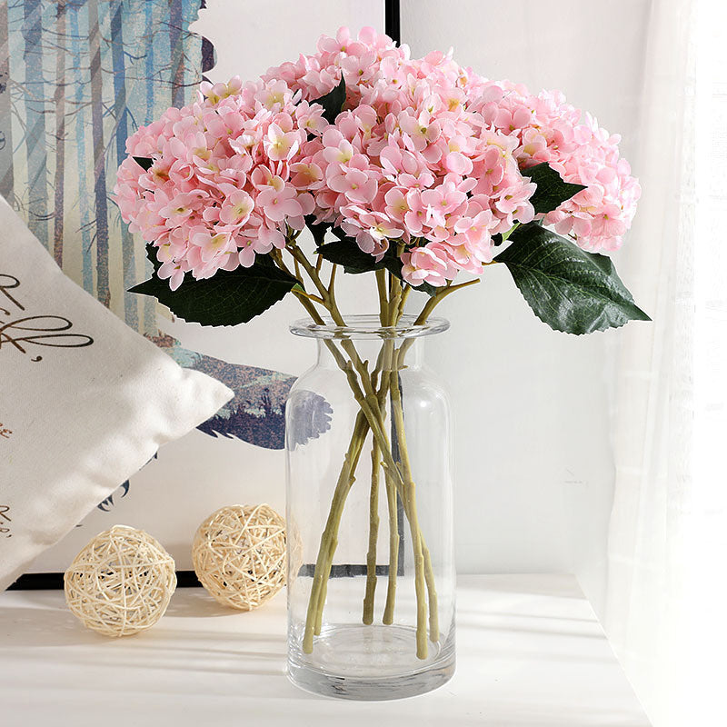 3pcs Lifelike Artificial Hydrangea Set - Perfect for Home, Wedding Decor & Special Occasions, Best for Christmas, Perfect for Thanksgiving