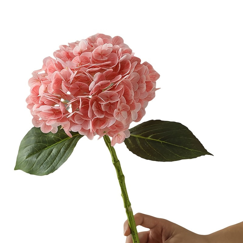 2pcs 22" Lifelike Artificial Hydrangea Flowers with Stems - Perfect for DIY Wedding Centerpieces, Bouquets & Home Decor, Fake Flowers, Floral Decor, Thanksgiving Occasion