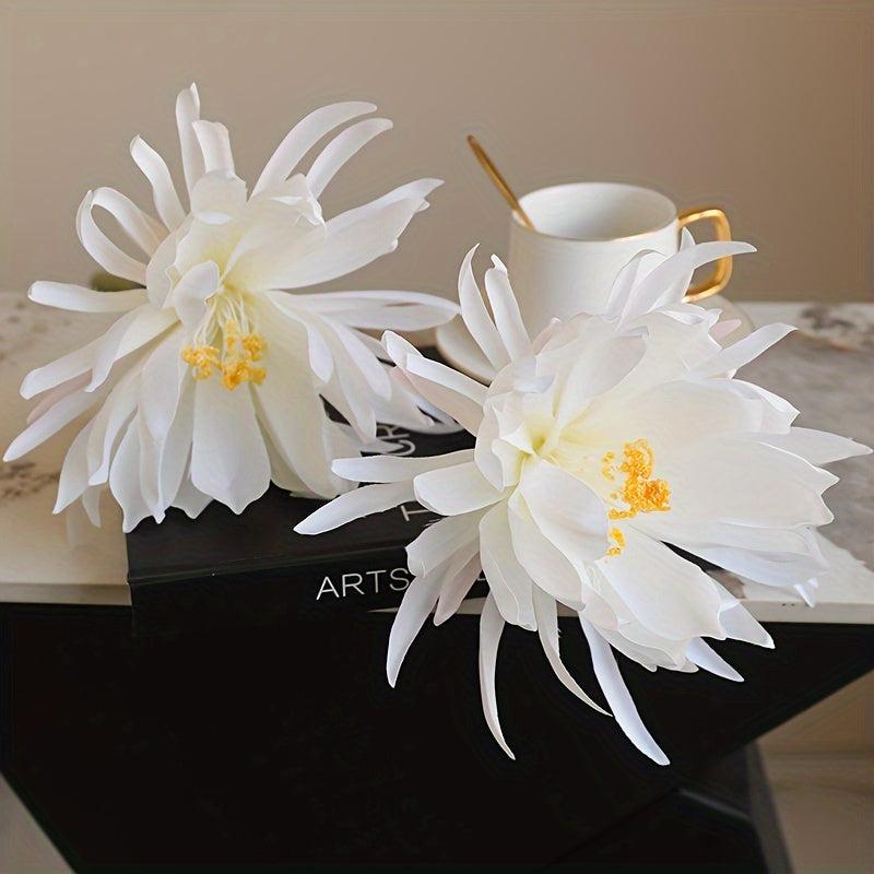 MOHUAGE 3/5pcs Sustainable Fade-Resistant Artificial Silk Flowers - Perfect for Weddings, Home Decor & Seasonal Celebrations