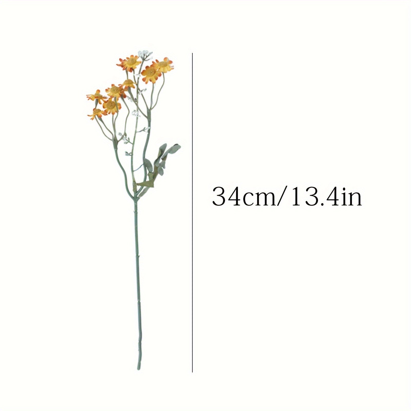 Classic Plastic Daisy Bouquet by MOHUAGE – Lifelike Artificial Flower Swags for Elegant Home Decor, Weddings, and All-Year Festivities, Perfect for Christmas, Easter, Thanksgiving, Valentine&