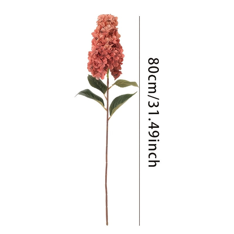 2pcs Autumn-Inspired Artificial Hydrangea Set - Perfect for Fall, Halloween, Thanksgiving, Mother&