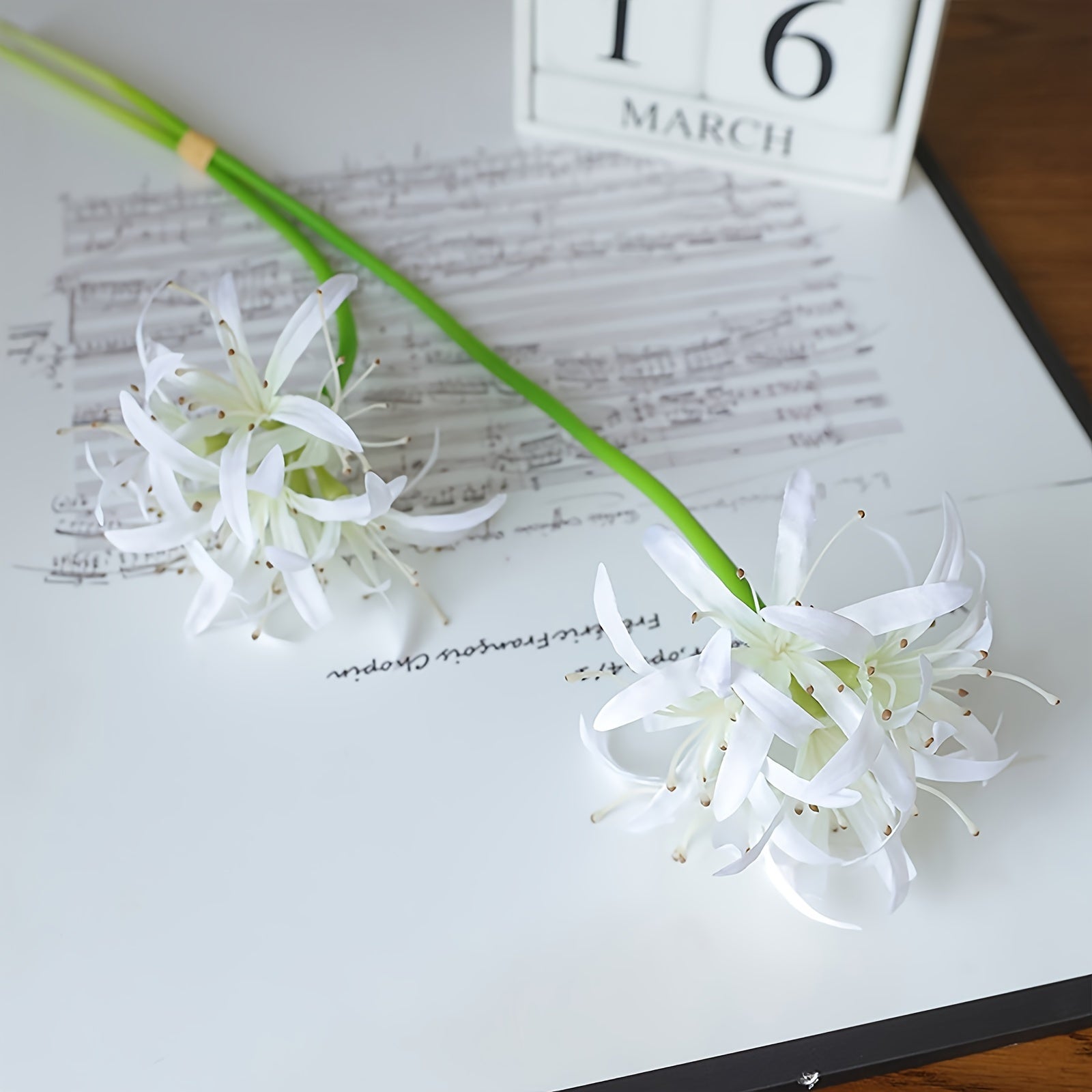 2pcs Lush Artificial Flowers - Perfect for Home, Office & Garden Decor | Ideal for Weddings, Bridal Showers, Mother&