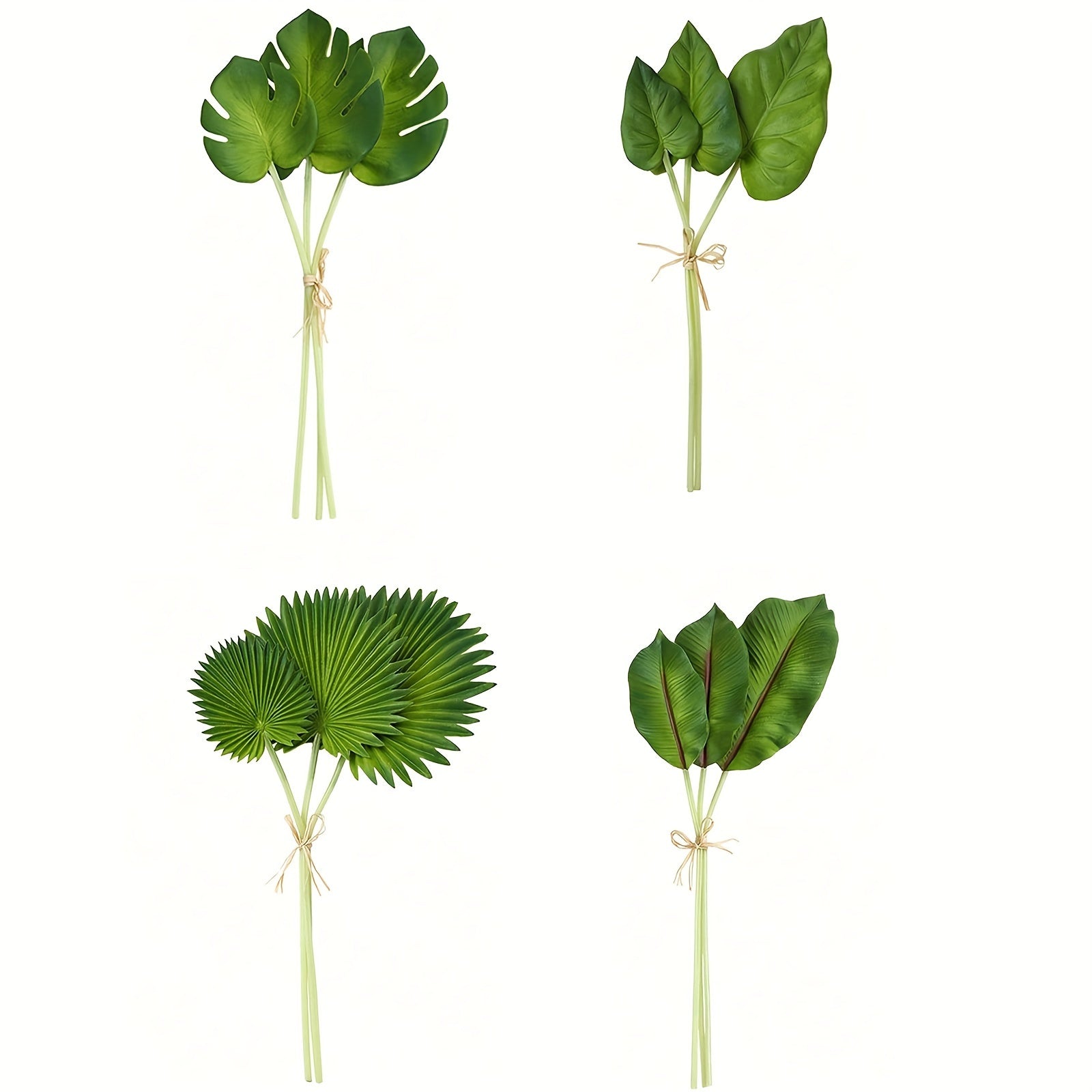 Lifelike Artificial Palm Leaves