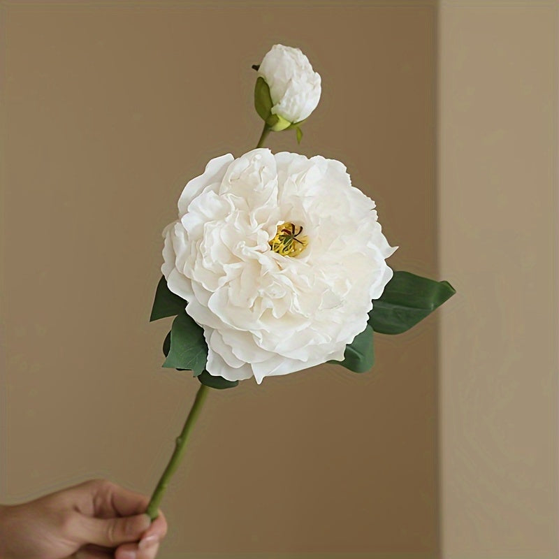 Elegant Peony Artificial Flower - Perfect for Home, Office Decor & Outdoor Garden | Ideal for Weddings, Birthdays, Bridal Showers & Mother&