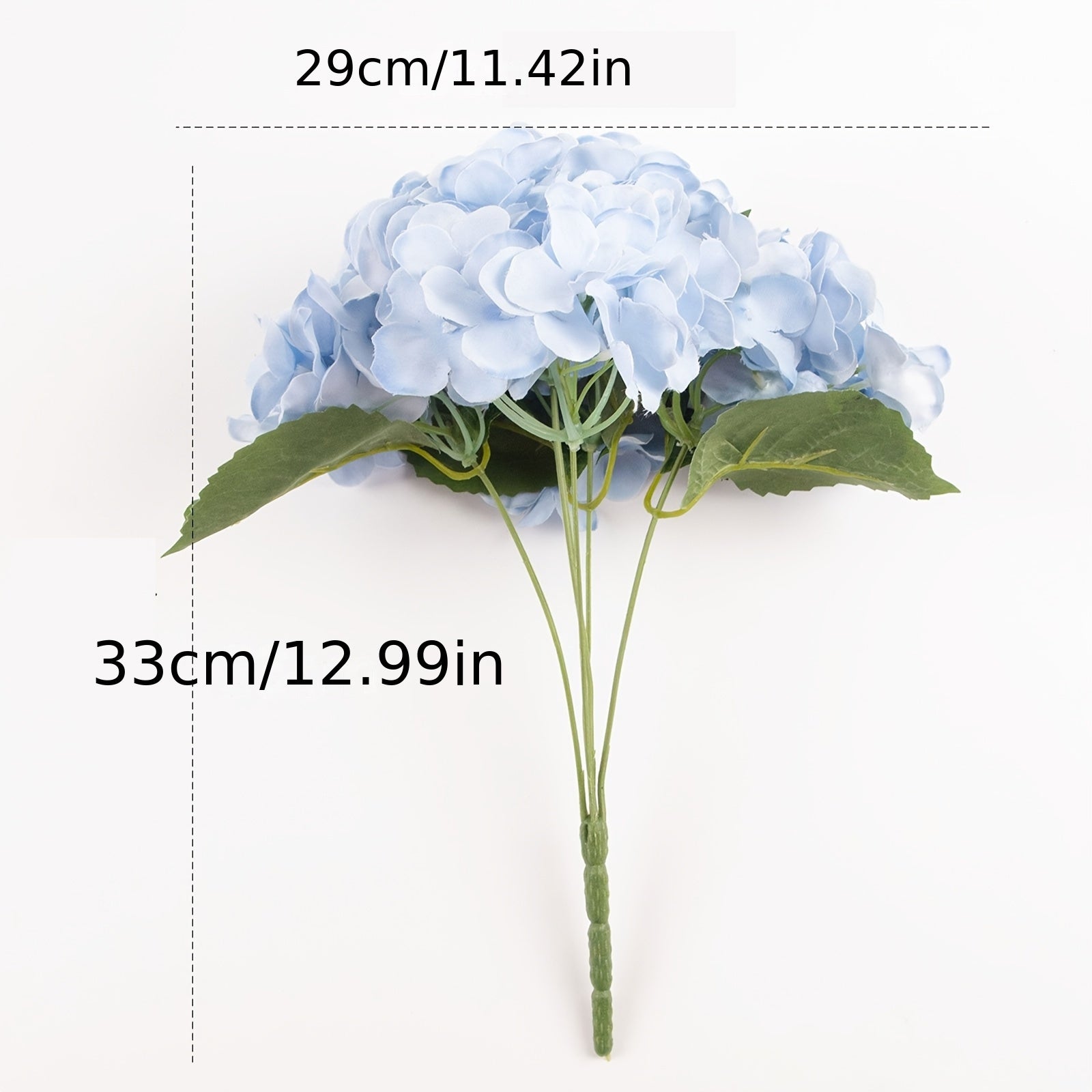 3/10 Bunches Boho Style Artificial Hydrangea Flowers, Durable Anti-Oxidation Plastic Faux Floral Arrangement for Wedding, Engagement, Birthday, Graduation, Home & Office Decor, Table Centerpiece, Seasonal Celebrations, Mother&