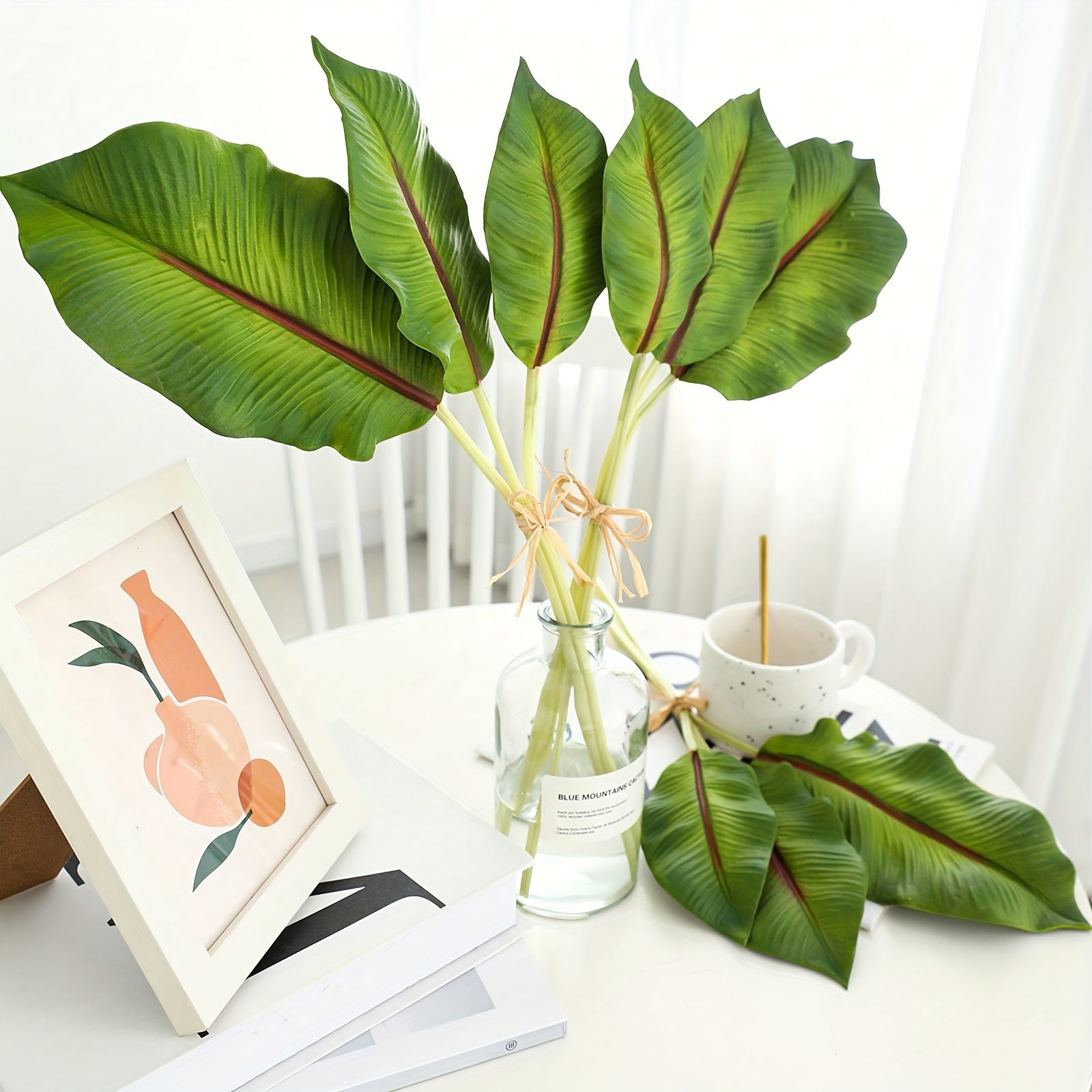 Lifelike Artificial Palm Leaves