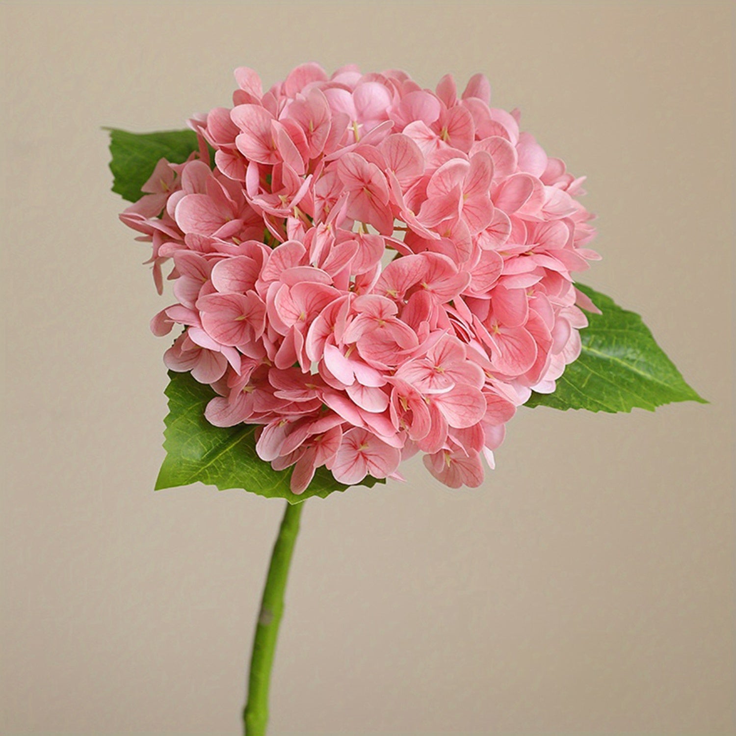 20" Silk Hydrangea Artificial Flower - Perfect for Weddings, Engagements, Home & Office Decor | No Vase Included | Ideal for Outdoor Events, Christmas, Valentine&