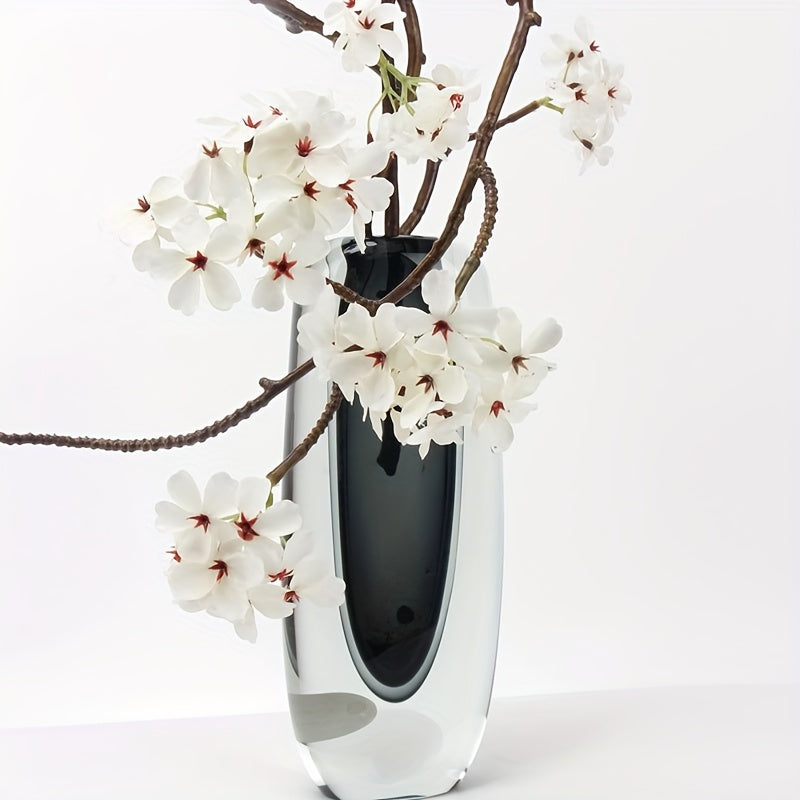 1pc Lifelike Artificial Pear Blossom & Cherry Flowers - Perfect for Living Room, Office Decor, Outdoor Garden, Weddings, Valentine&